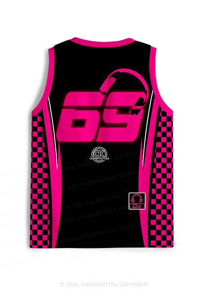 But Daddy He Is A DJ Y2K Sport Jersey Tank Cherrykitten