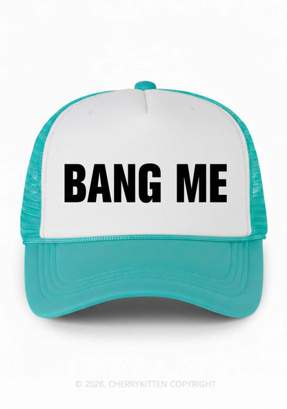 Bang Me Y2K Colorblock Trucker Hat Cherrykitten