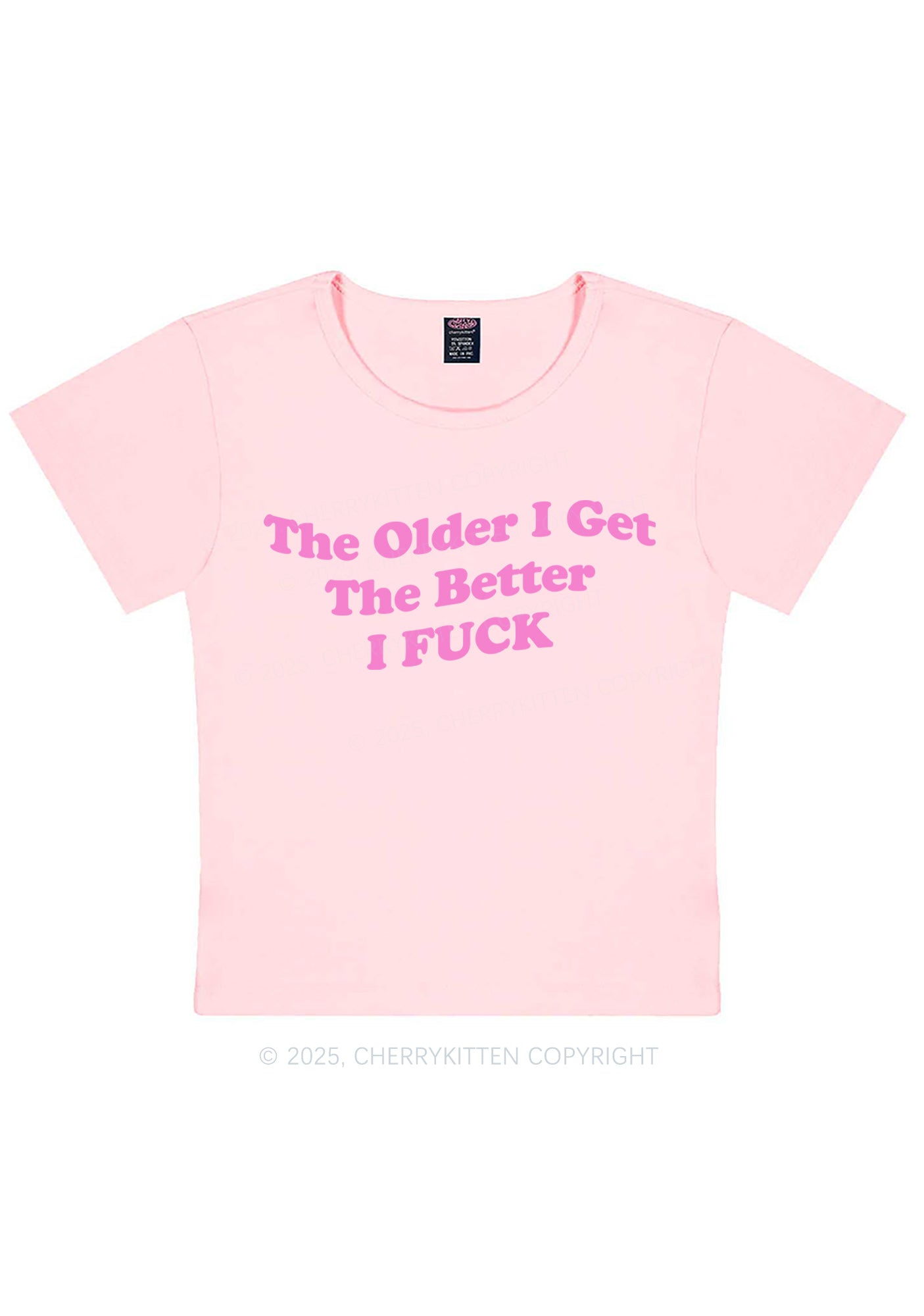 Older Get Better Fxxk Y2K Baby Tee Cherrykitten