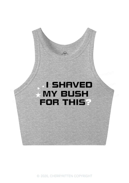 Shaved My Bush For This Y2K Crop Tank Top Cherrykitten