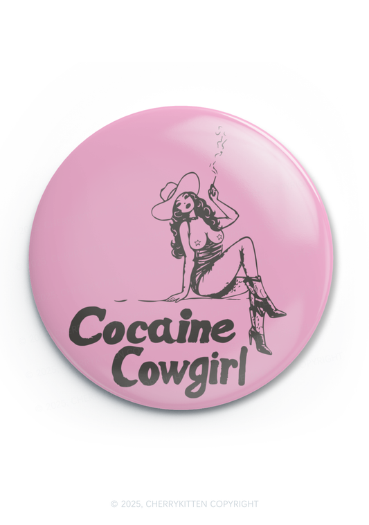Cola Cowgirl 1Pc Y2K Pin Badge Cherrykitten