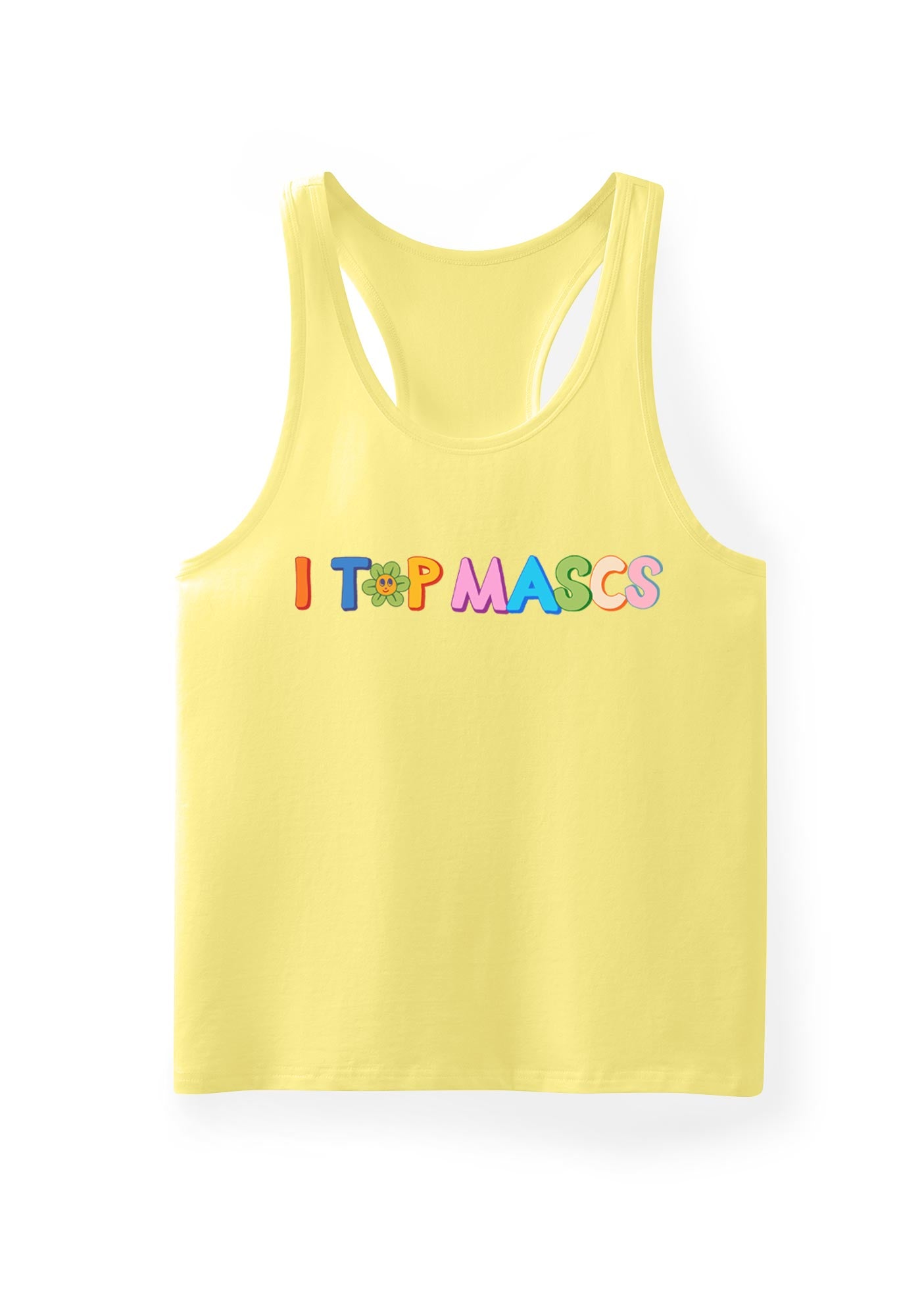 I Top Mascs Pride Y2K Men Racerback Tank Top Cherrykitten