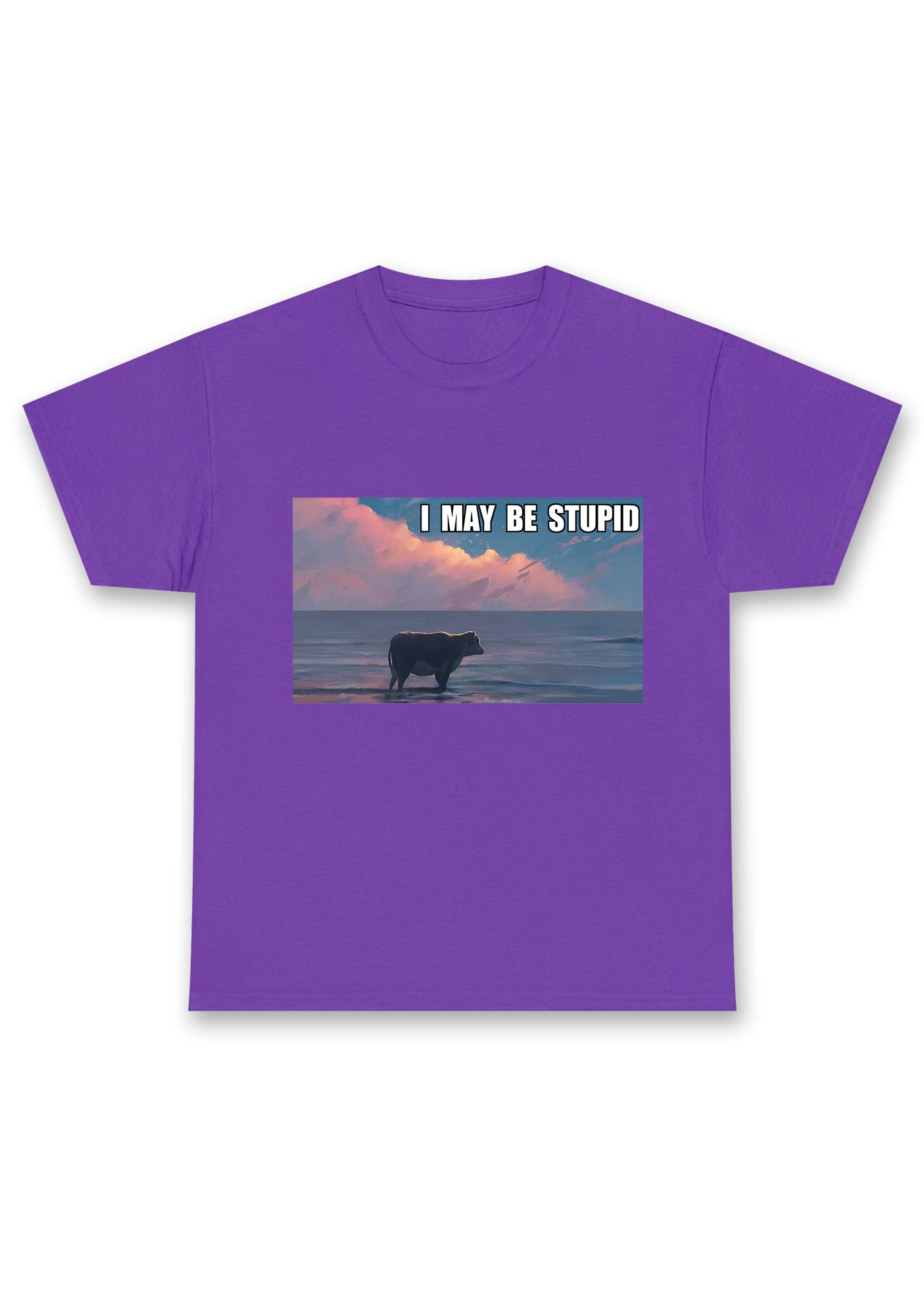 I May Be Stupid Meme Chunky Shirt
