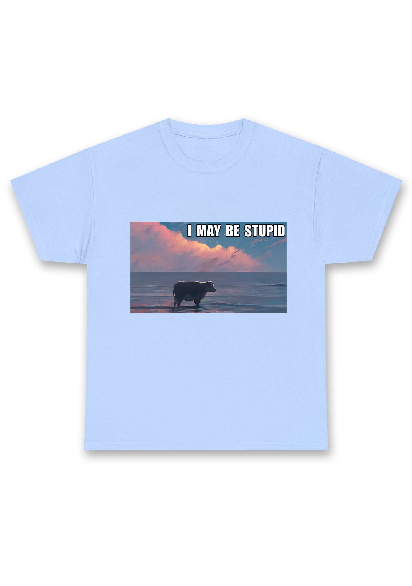 I May Be Stupid Meme Chunky Shirt