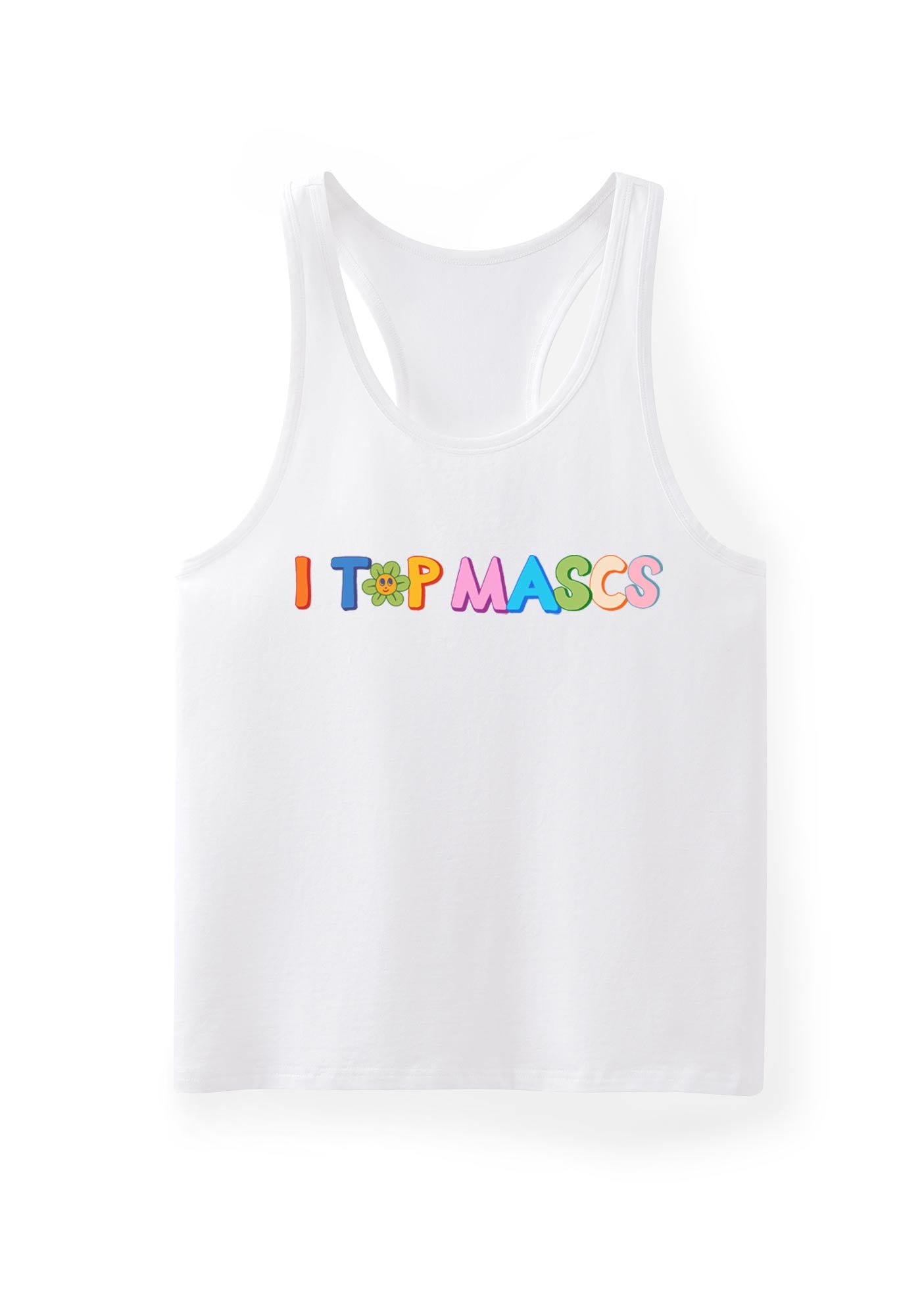 I Top Mascs Pride Y2K Men Racerback Tank Top Cherrykitten