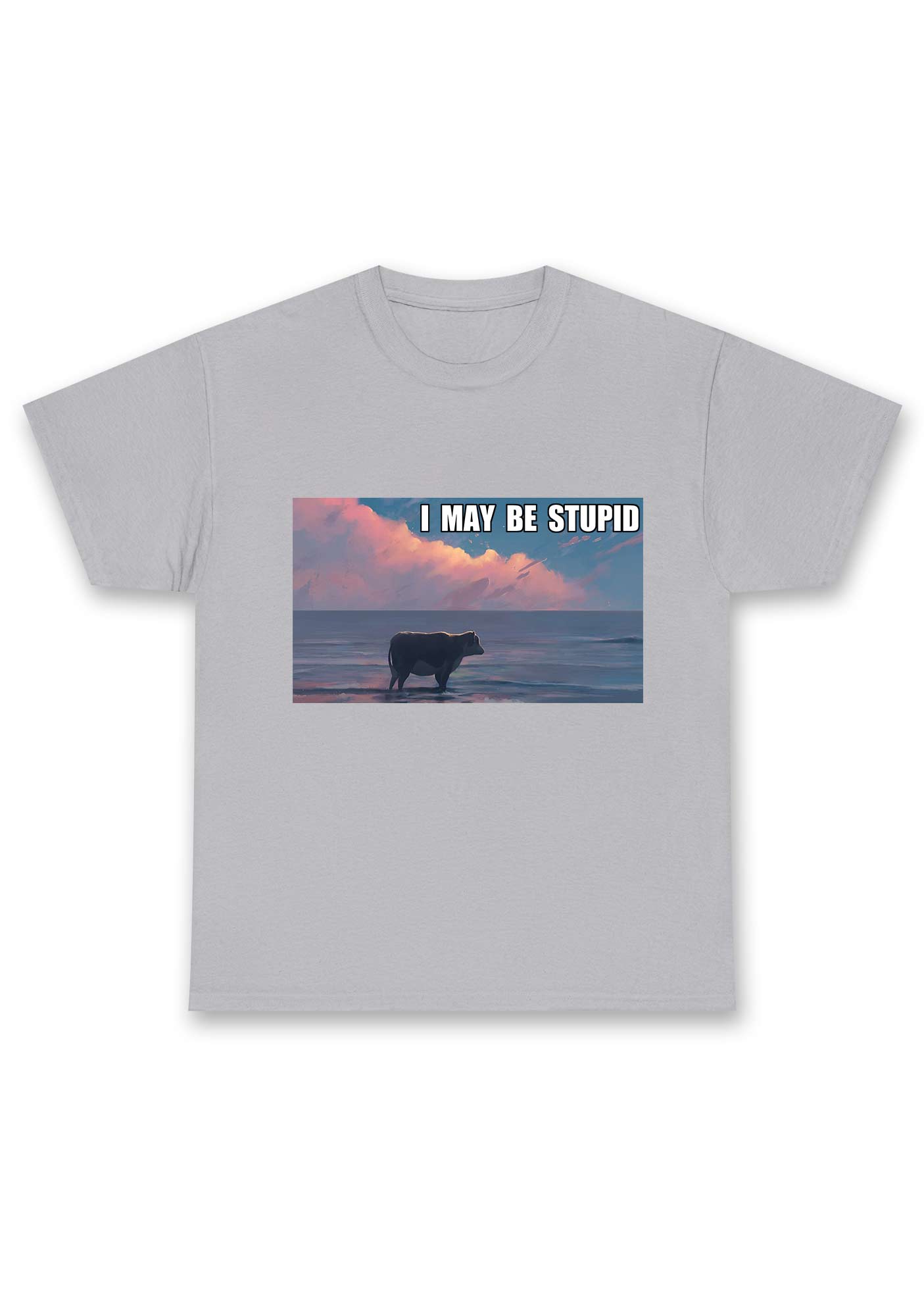 I May Be Stupid Meme Chunky Shirt