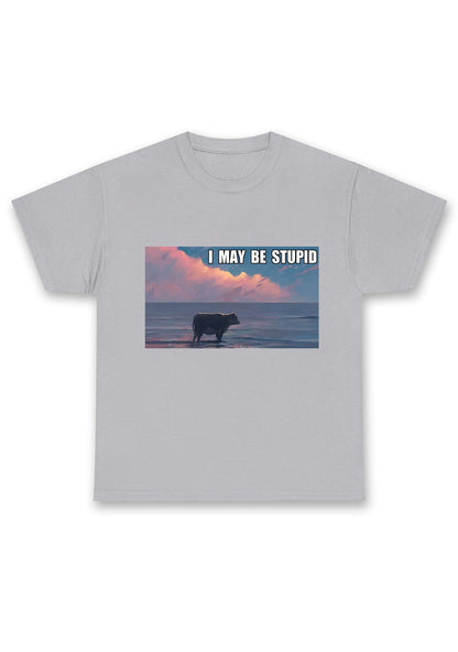 I May Be Stupid Meme Chunky Shirt