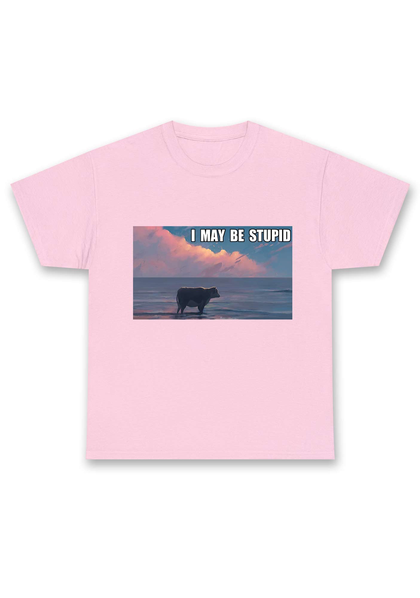 I May Be Stupid Meme Chunky Shirt