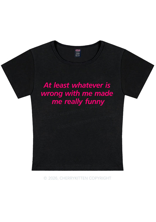 Whatever Is Wrong With Me Y2K Baby Tee Cherrykitten