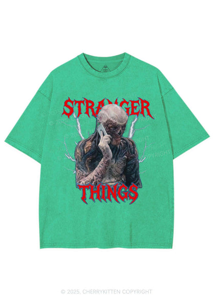 VN On Call Y2K Shirts Washed Tee Cherrykitten