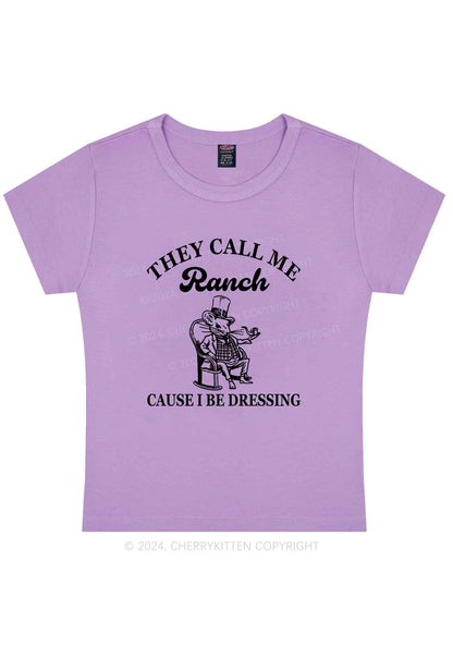 Curvy They Call Me Ranch Y2K Baby Tee Cherrykitten