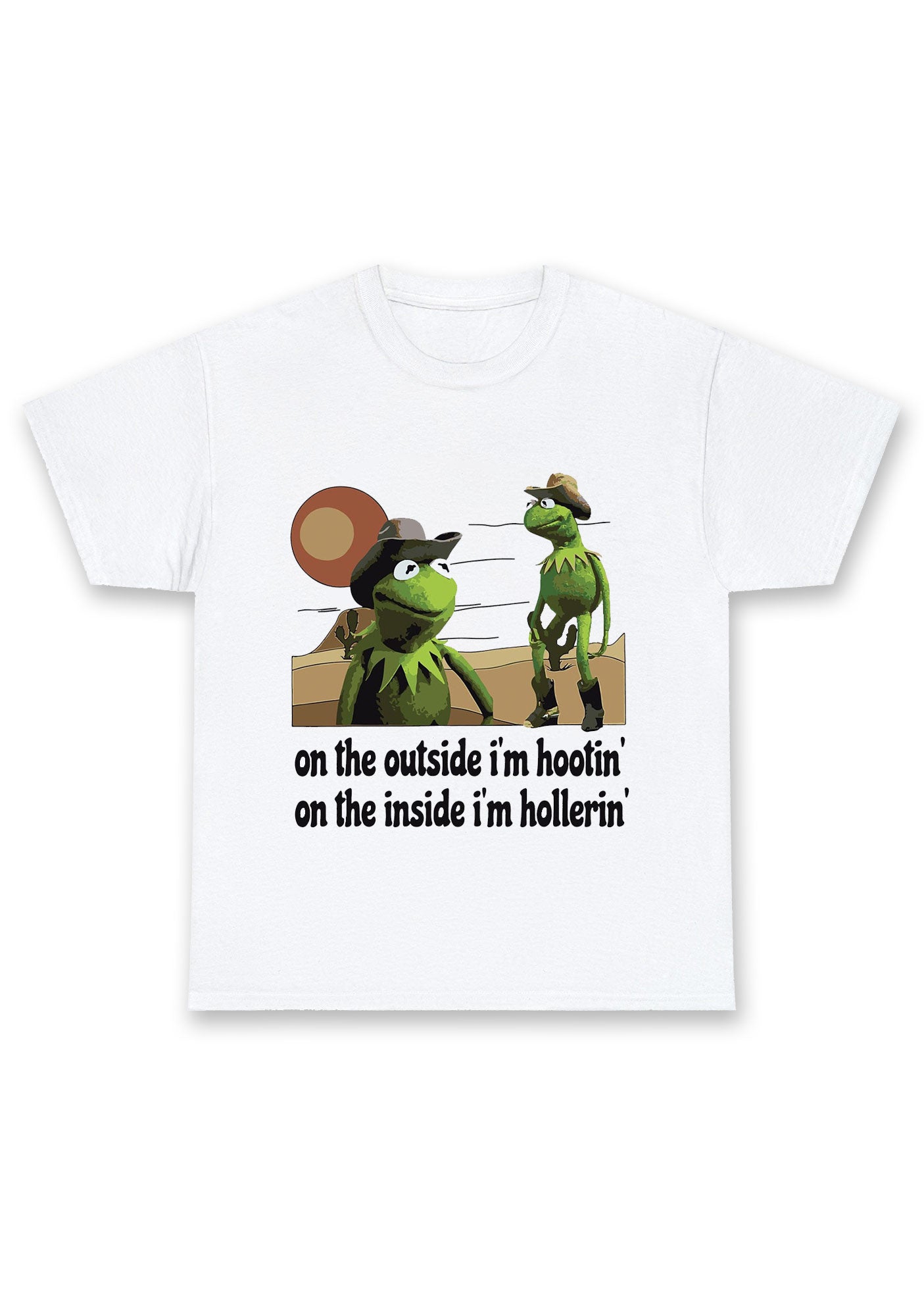 On The Outside I'm Hootin' Chunky Shirt