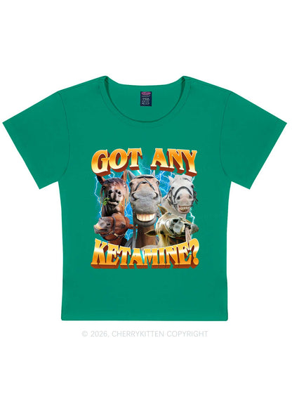Got Any Kxxamine Y2K Baby Tee Cherrykitten