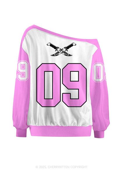 Custom Halloween Dont Kill Me Y2K Off Shoulder Long Sleeve Sport Jersey Shirts Cherrykitten