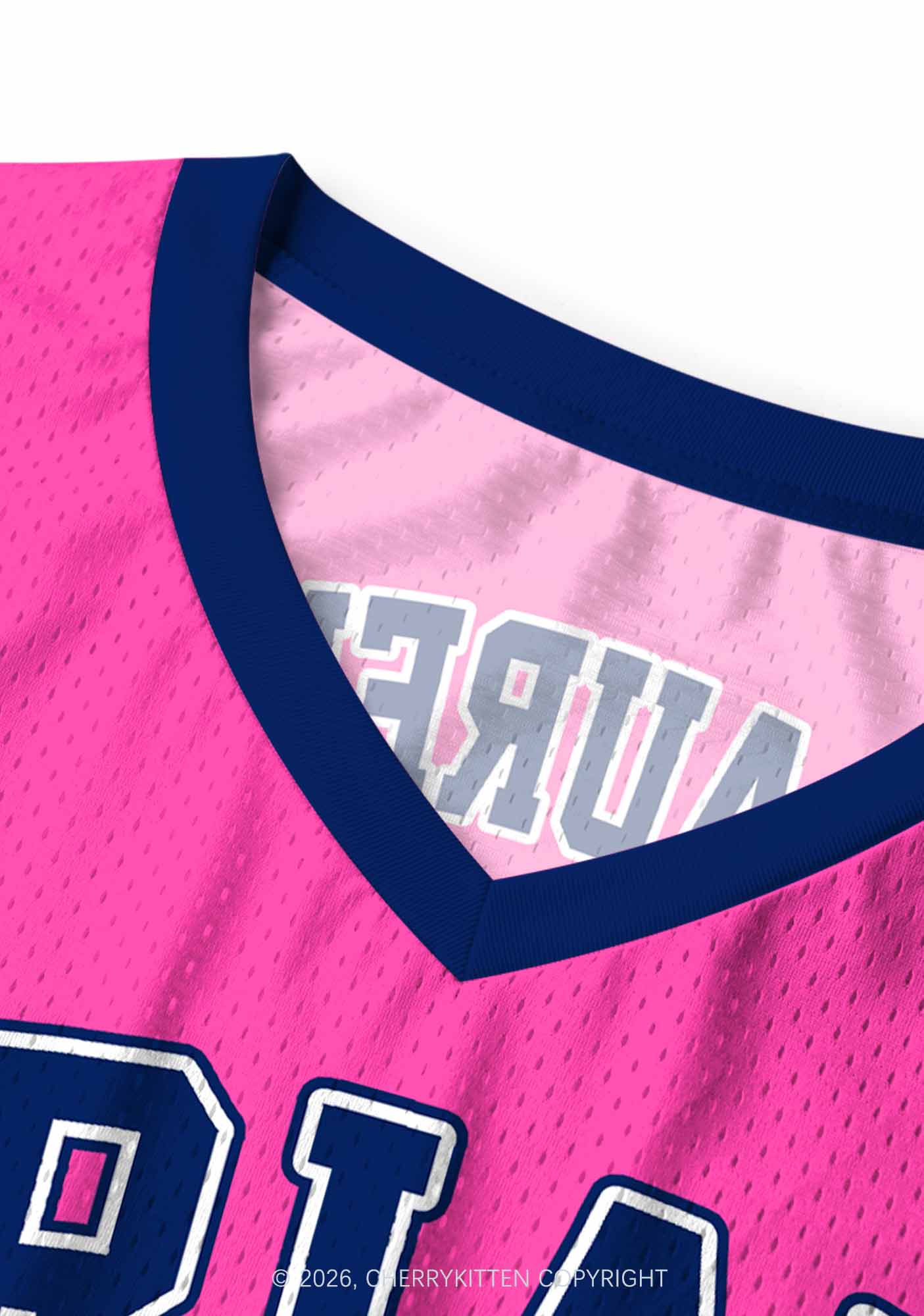 Pink Hockey Team DL Y2K Sport Jersey Tank Cherrykitten