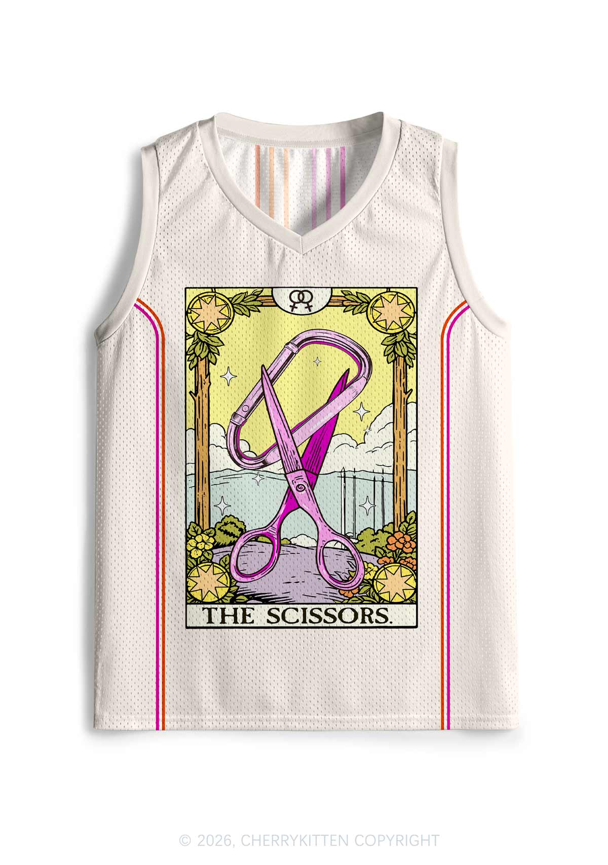 Scissors And Carabiner Pride Y2K Sport Jersey Tank Cherrykitten
