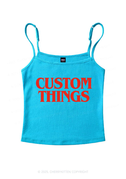 Custom Things Y2K Spaghetti Strap Cami Cherrykitten