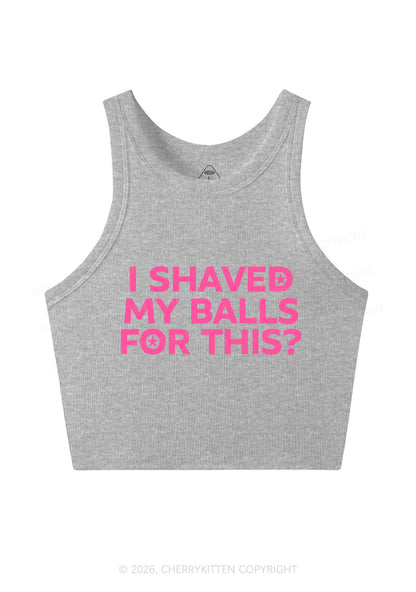 Shaved My Balls For This Y2K Crop Tank Top Cherrykitten