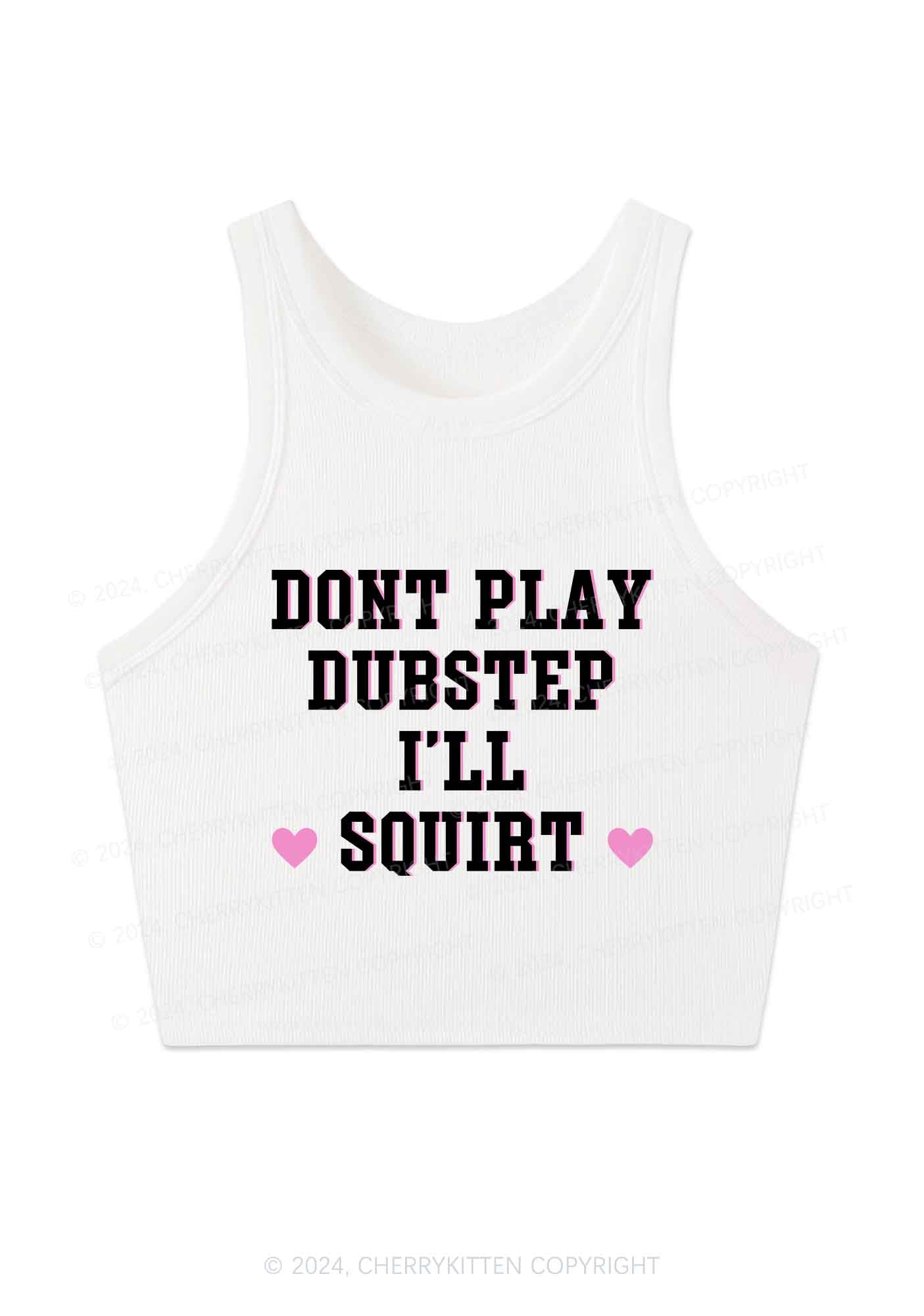 I'll Squirt Y2K Crop Tank Top Cherrykitten