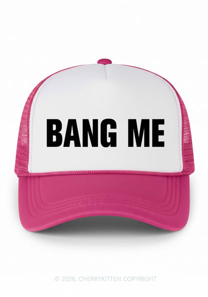 Bang Me Y2K Colorblock Trucker Hat Cherrykitten