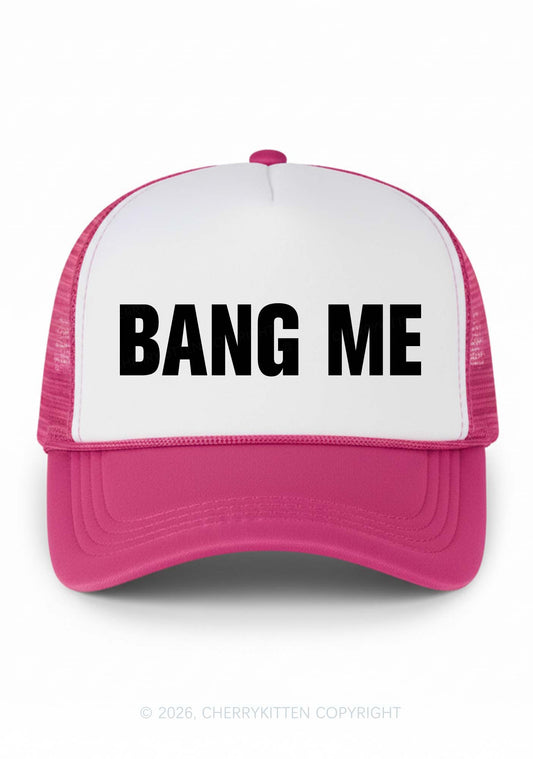 Bang Me Y2K Colorblock Trucker Hat Cherrykitten