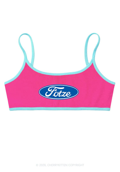 Fotze Y2K Super Crop Cami Cherrykitten