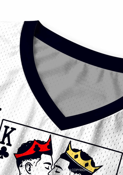 Black Gay King Pride Y2K Sport Jersey Tank Cherrykitten