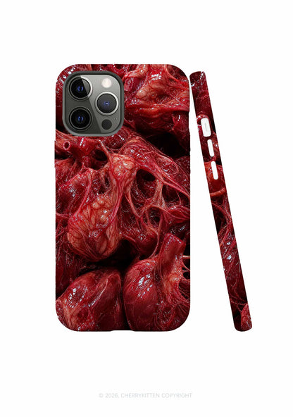 Halloween Red Anatomical Hearts Y2K Phone Case Cherrykitten