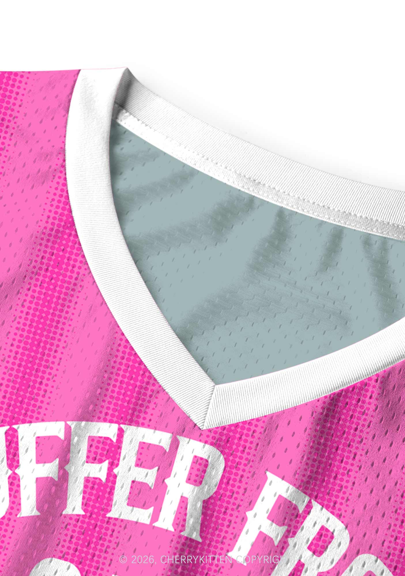 Pink Green Gay Thoughts Pride Y2K Sport Jersey Tank Cherrykitten