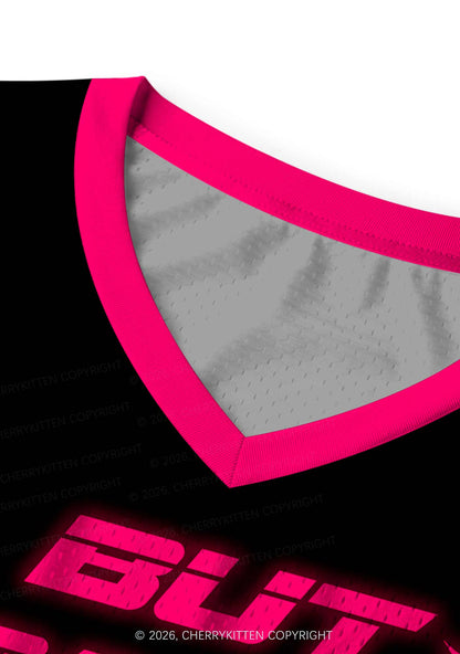 But Daddy He Is A DJ Y2K Sport Jersey Tank Cherrykitten