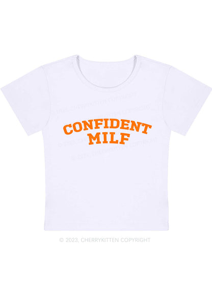 Confident Mxxf Y2K Baby Tee Cherrykitten