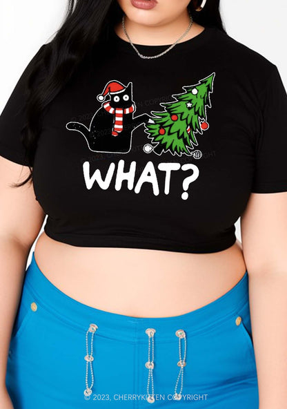 What Christmas Tree Baby Tee Cherrykitten