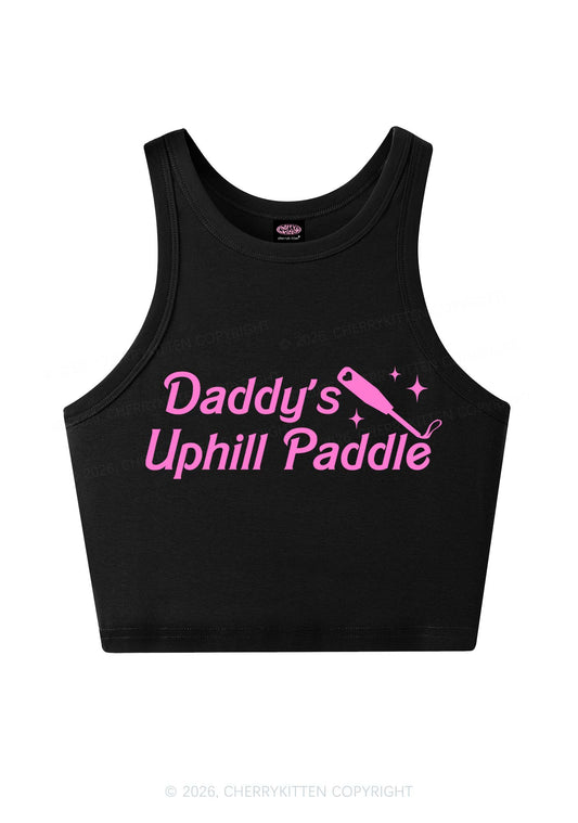 Daddys Uphill Paddle Y2K Crop Tank Top Cherrykitten