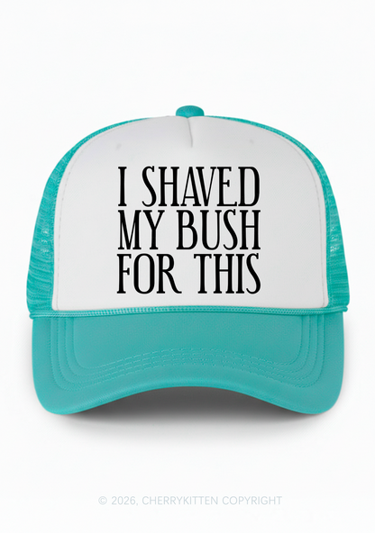 I Shaved My Bush For This Y2K Colorblock Trucker Hat Cherrykitten