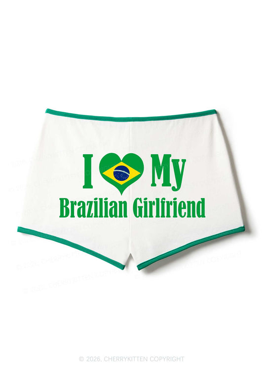 Custom Country Valentine's Day Y2K Booty Shorts Cherrykitten