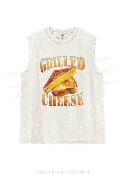 Grilled Cheese Y2K Washed Tank Cherrykitten