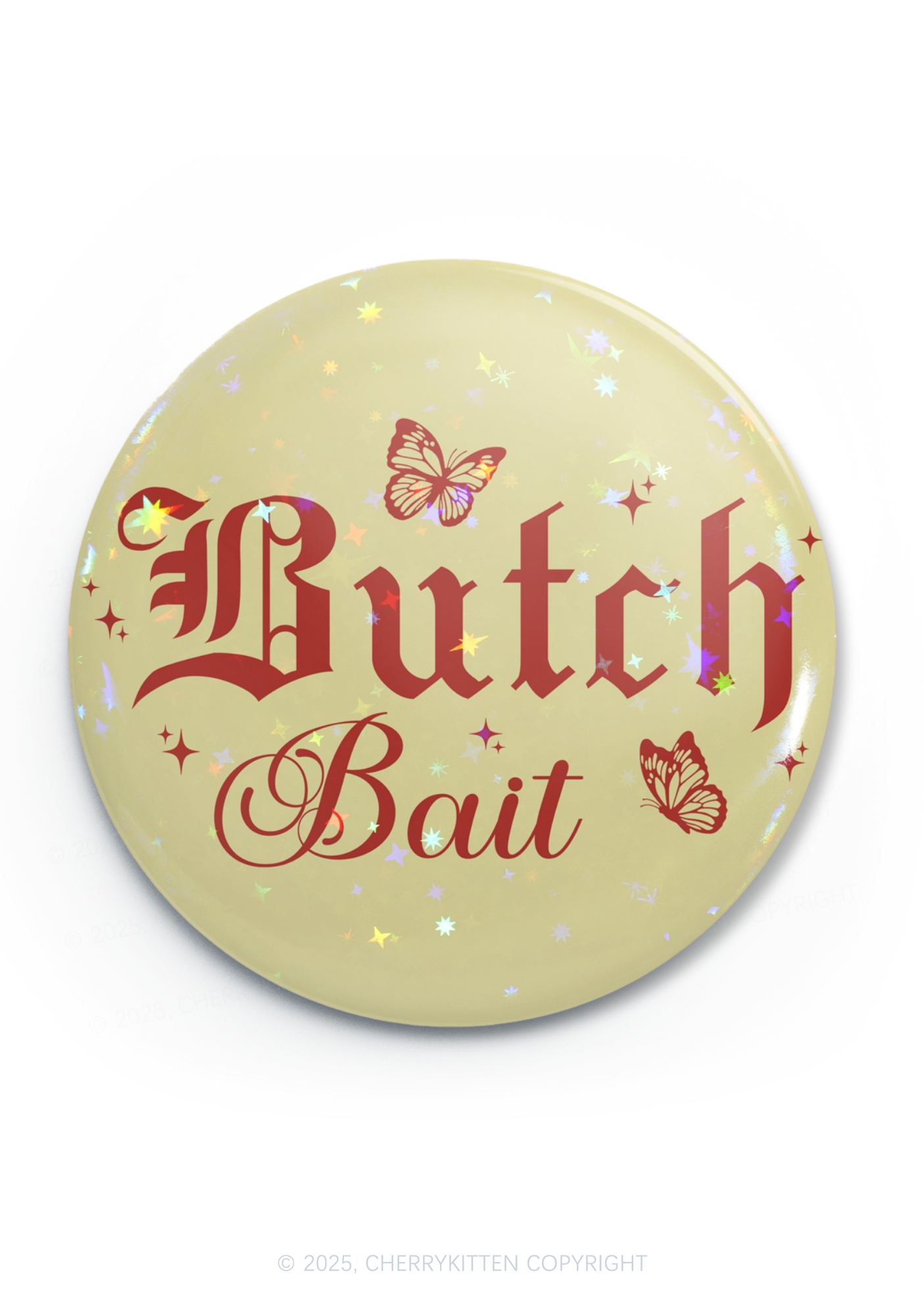 Butch Bait Pride 1Pc Y2K Pin Badge Cherrykitten