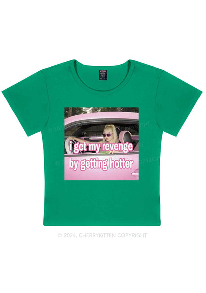 Get My Revenge Y2K Baby Tee Cherrykitten