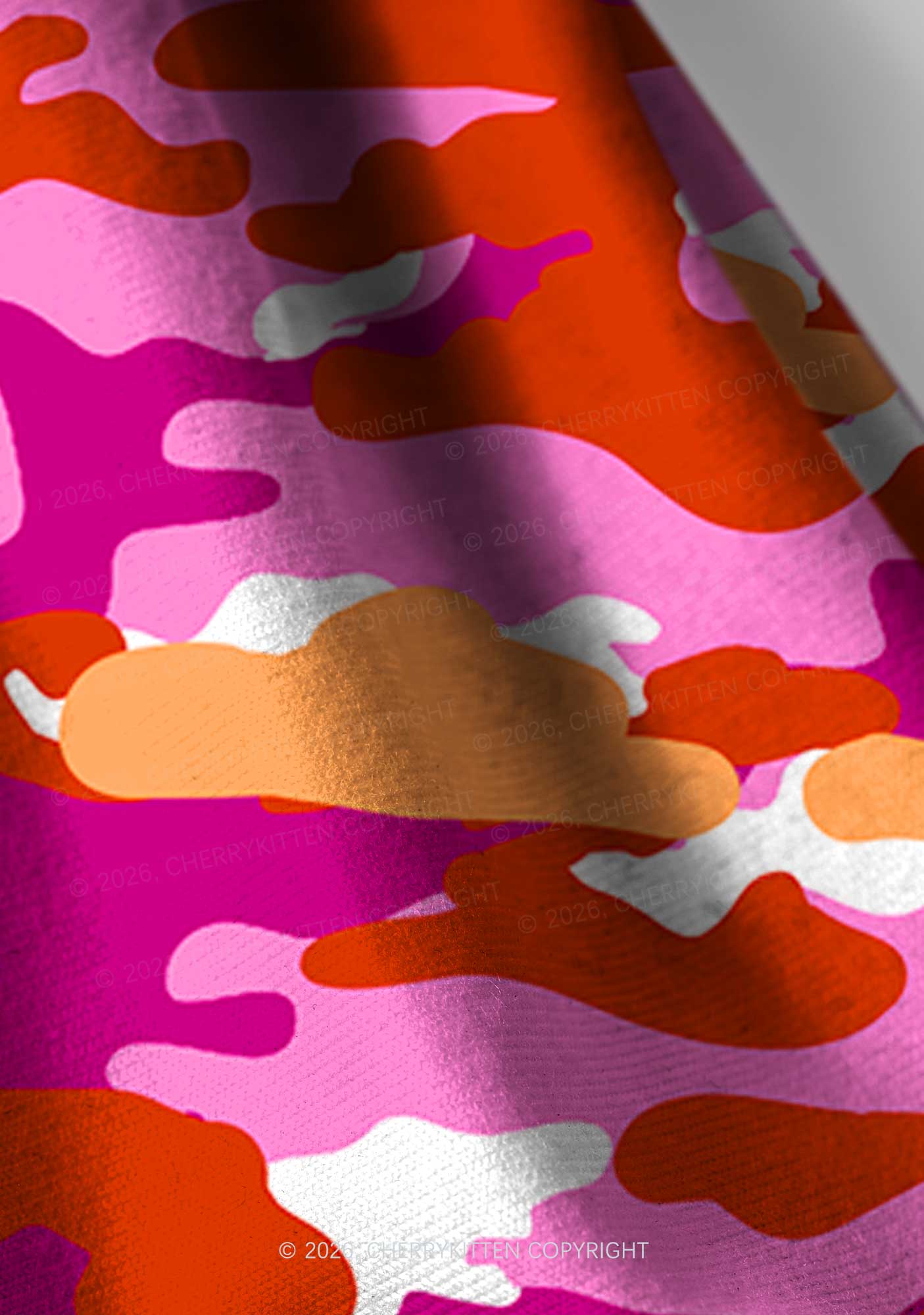 Lesbian Camouflage Pride Y2K Print Headband Cherrykitten