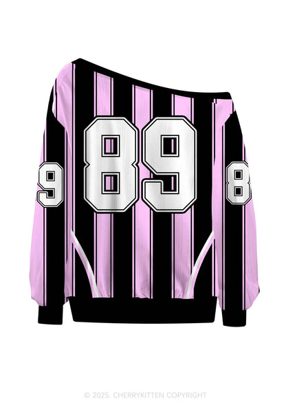 Custom Cheese Rat Y2K Off Shoulder Long Sleeve Sport Jersey Shirts Cherrykitten