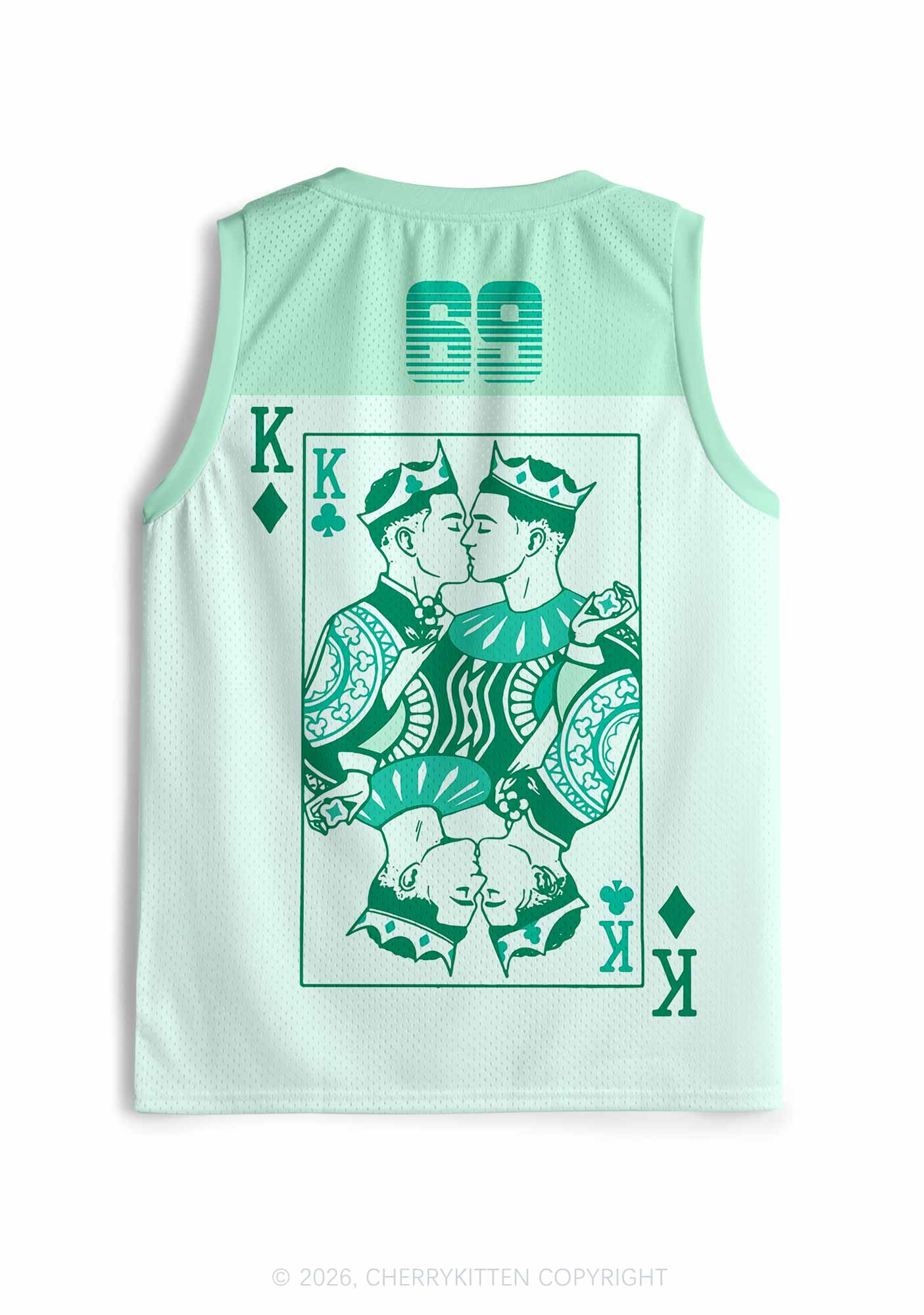 Gay King Pride Y2K Sport Jersey Tank Cherrykitten