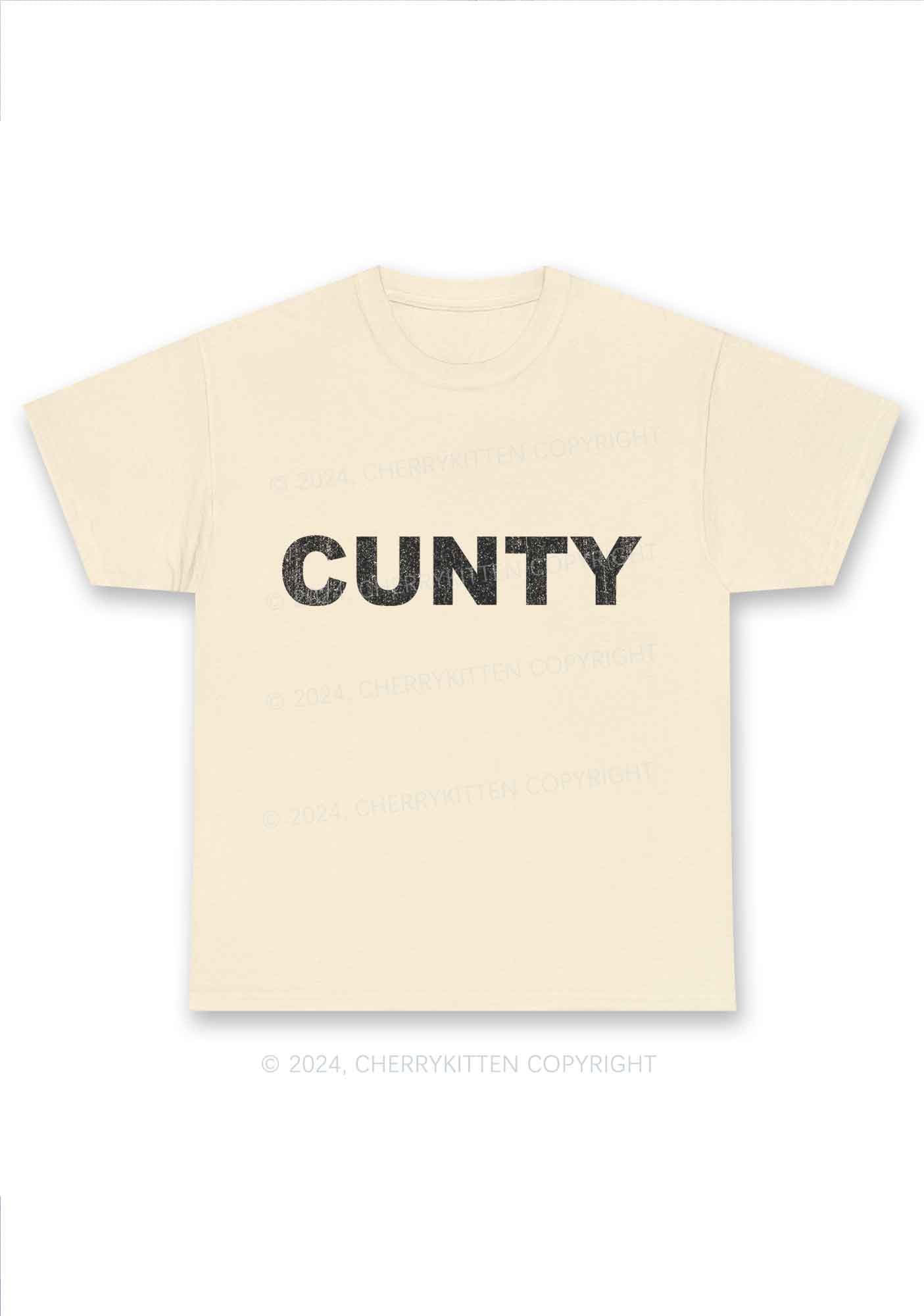 Cunty Y2K Chunky Shirt Cherrykitten