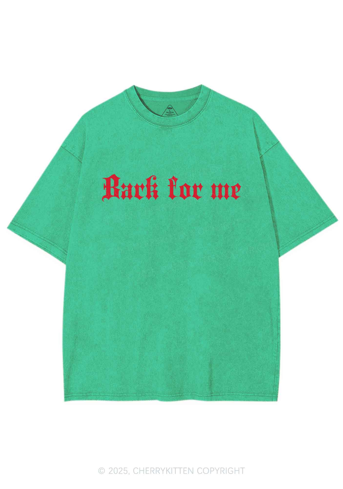 Bark For Me Y2K Shirts Washed Tee Cherrykitten