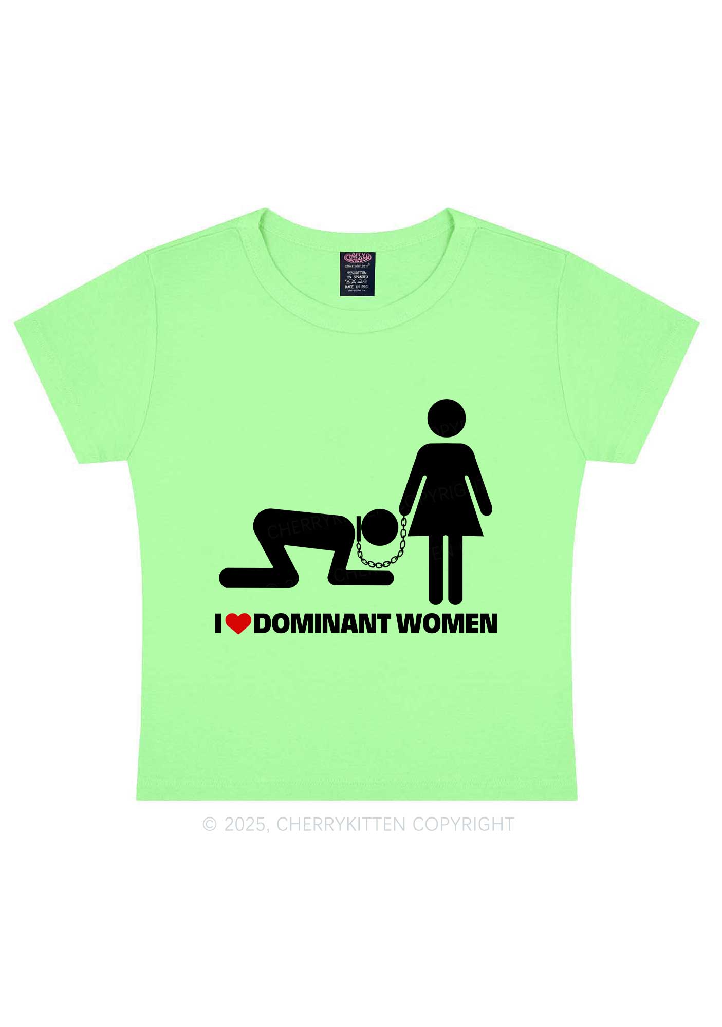Love D Women Pride Y2K Baby Tee Cherrykitten
