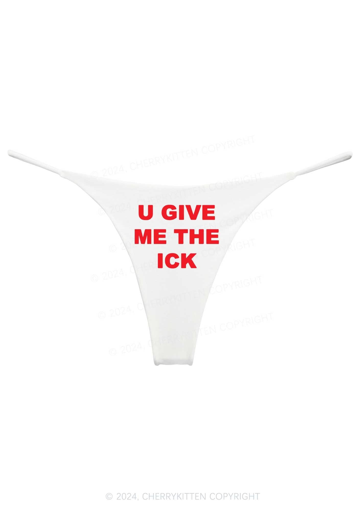 Give Me Ick Y2K Bikini String Thong Cherrykitten