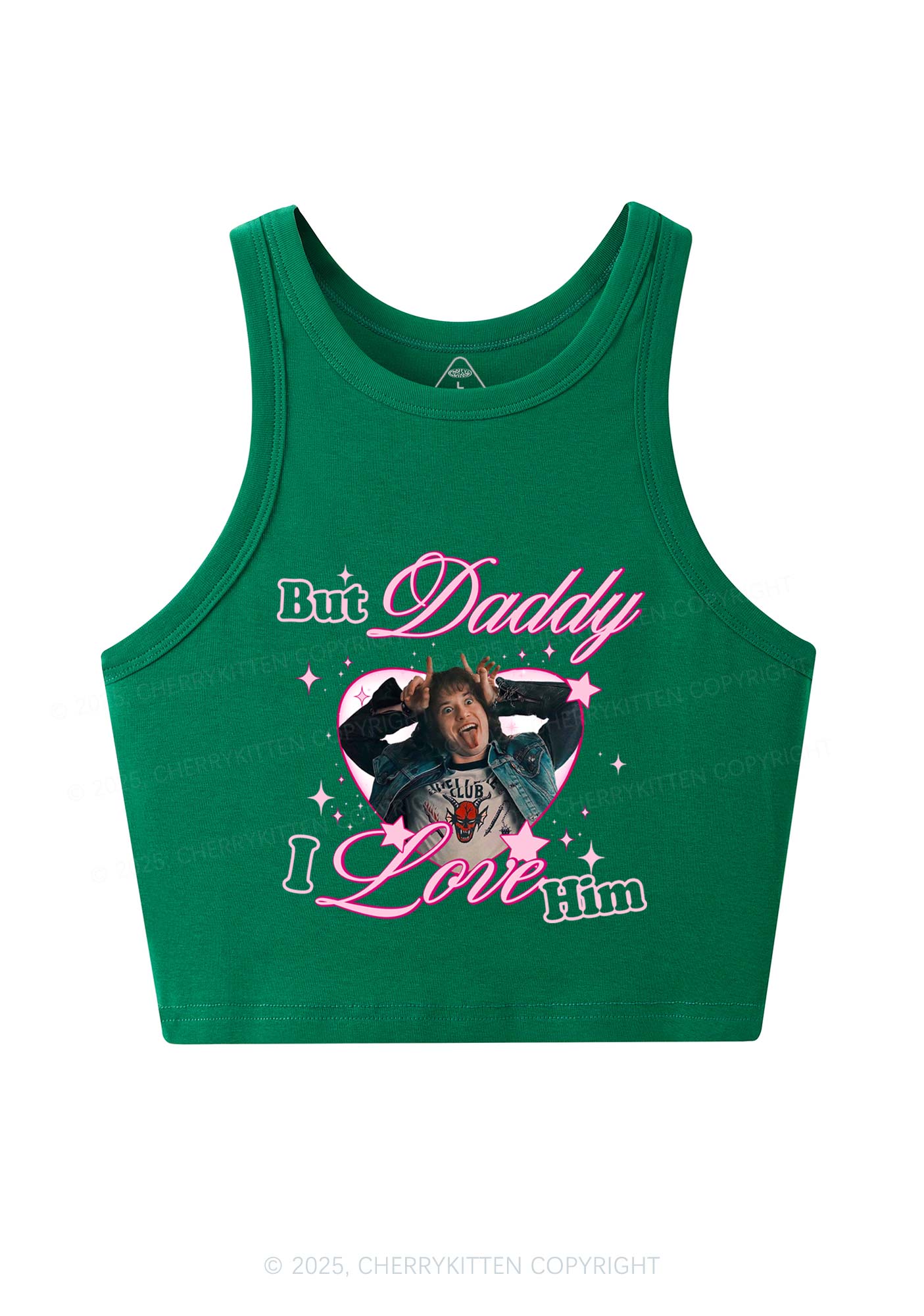 But Daddy I Love EM Y2K Crop Tank Top Cherrykitten