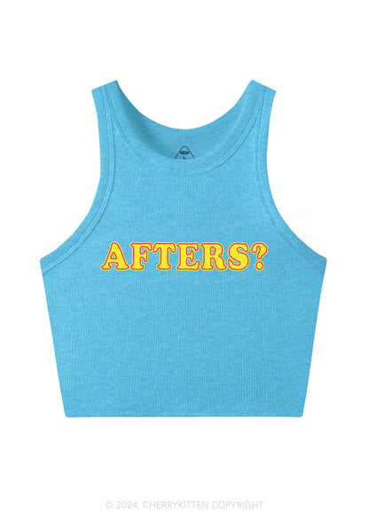 Afters Y2K Crop Tank Top Cherrykitten