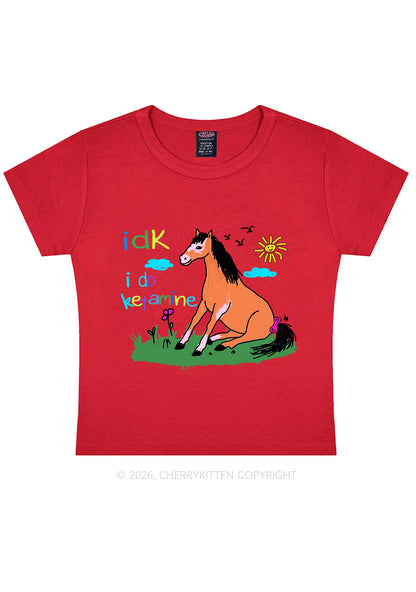 I Do kxxamine Y2K Baby Tee Cherrykitten