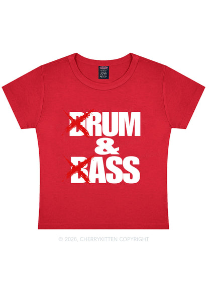 DnB Graffiti Y2K Baby Tee Cherrykitten
