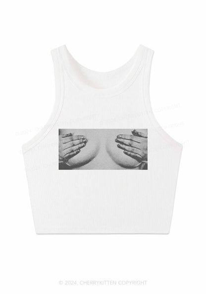 Touch Bxxbs Y2K Crop Tank Top Cherrykitten